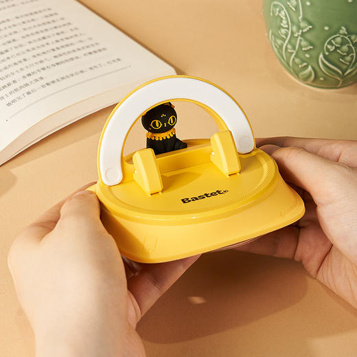 大英博物馆 巴斯特系列 萌猫车载手机支架摆件 商品图3