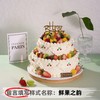 【甄选动物奶油】12+8英寸水果生日蛋糕，6选1 商品缩略图2