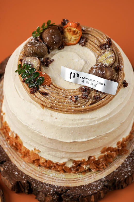 事事顺栗·抹茶栗子蛋糕（抹茶胚）【A4260】 商品图2