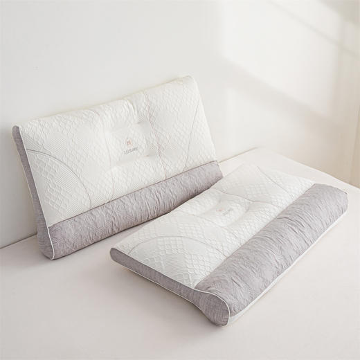 【79元2个】立体压花反牵引护颈枕枕头枕芯 轻养护颈椎护颈枕 商品图7