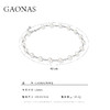 GAONAS  时尚百搭10mm白色珠项链11447XW 商品缩略图3