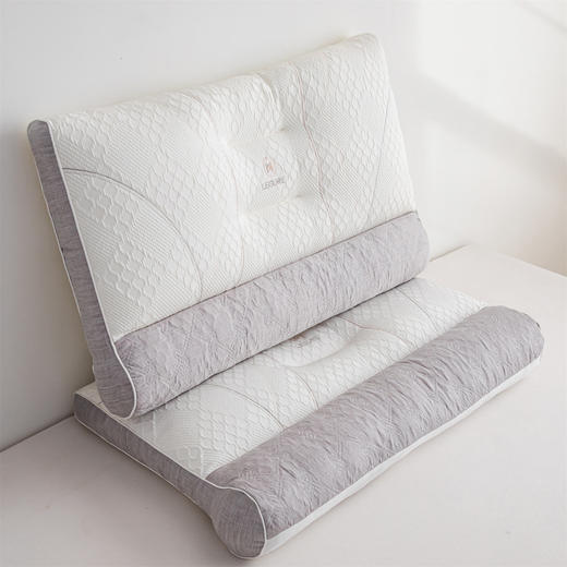 【79元2个】立体压花反牵引护颈枕枕头枕芯 轻养护颈椎护颈枕 商品图5