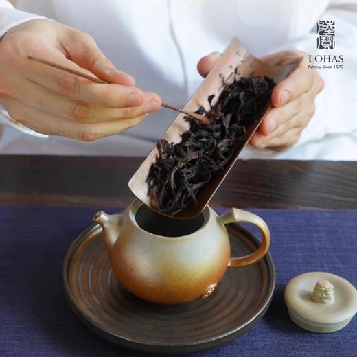 【特惠6折】台湾陆宝柴烧原矿陶茶具泡茶壶茶海2025新款高端家用单壶大漠金沙 商品图5