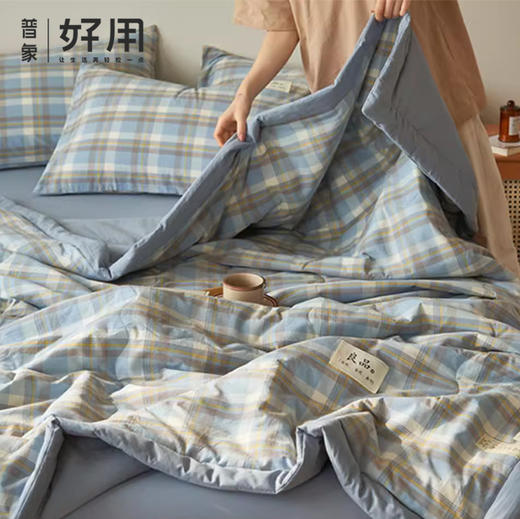 A类无印风水洗棉棉花夏被空调被 商品图1