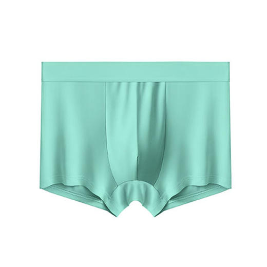 【男士内裤冰丝薄款中腰短裤】夏季石墨烯抗菌男款速干男人裤衩平角裤 商品图4