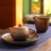 【特惠6折】台湾陆宝柴烧原矿陶茶具泡茶壶茶海2025新款高端家用单壶大漠金沙 商品缩略图6