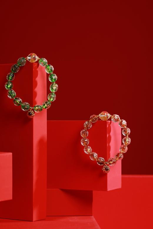 YHLL0014°八大锤纹香灰珠手串 商品图3