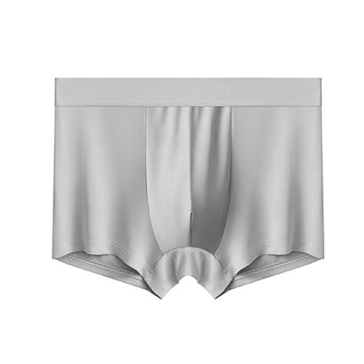 【男士内裤冰丝薄款中腰短裤】夏季石墨烯抗菌男款速干男人裤衩平角裤 商品图7