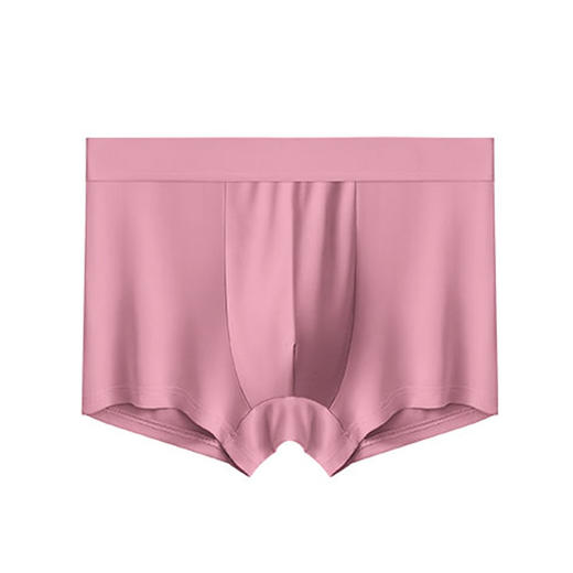 【男士内裤冰丝薄款中腰短裤】夏季石墨烯抗菌男款速干男人裤衩平角裤 商品图5