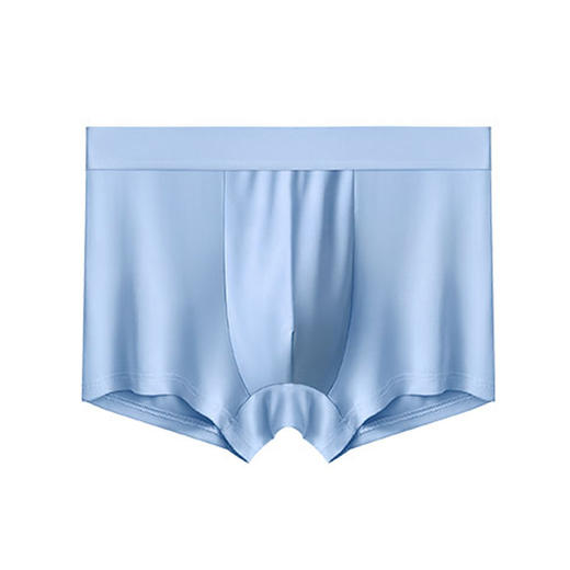 【男士内裤冰丝薄款中腰短裤】夏季石墨烯抗菌男款速干男人裤衩平角裤 商品图3