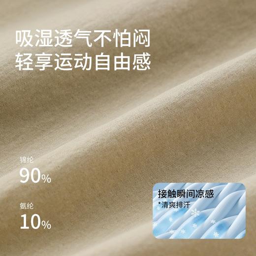 儿童裤子男童马裤七分裤女童中裤男大童夏季冰丝速干运动薄款短裤 商品图2