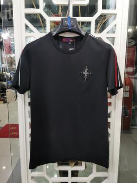 T18016黑 时尚卫衣套装