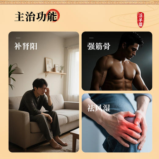 康美药业淫羊藿30g/瓶 康美罐装中药饮片 可搭肉苁蓉锁阳男士滋补 商品图6