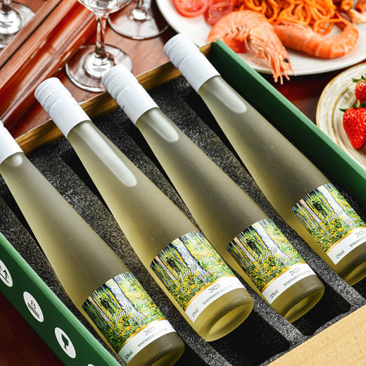 【4瓶礼盒装】德国进口丛林日记雷司令半甜白葡萄酒 | 原瓶进口，古老那赫产区，375ml/瓶 商品图1