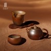 【特惠6折】台湾陆宝柴烧原矿陶茶具泡茶壶茶海2025新款高端家用单壶大漠金沙 商品缩略图2