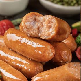 【拒绝“科技肠” 猪肉≥80% 一口爆汁】追肉记原味孜然鱿鱼藤椒等5口味爆汁肉肠 320g/盒（40g*8根）（下单赠多蔬鲜鲜脆皮肠/黑椒烤肠）