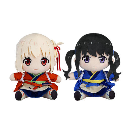 【GSC现货】毛绒玩偶 锦木千束/井上泷奈 莉可莉可咖啡店Ver. 商品图4