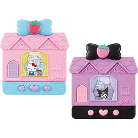 万代 Bandai 三丽鸥小屋造型玩具凯蒂猫酷洛米大耳狗