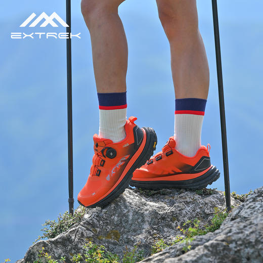 天越/Extrek 野马旋钮E-dry防水VIBRAM低帮户外鞋徒步鞋 商品图3