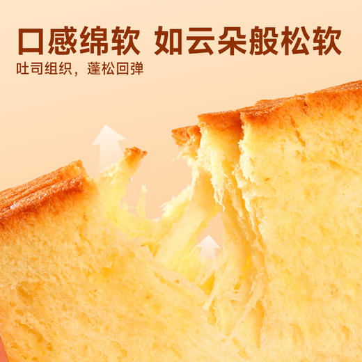 【牛乳厚切吐司】舌里黄油牛乳厚切吐司1箱*360g  独立包装  以产品克重为准 商品图2
