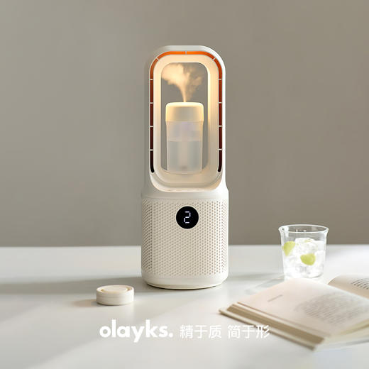 olayks立时桌面小型无叶风扇 商品图1