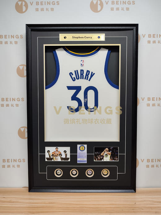 收藏系列 库里 勇士队30号白色球迷版 商品图1