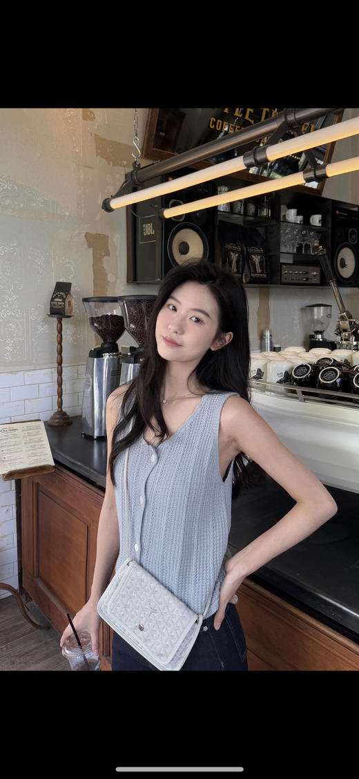 Goyard Plumet 白色 老花 小号 信封 斜挎包 商品图2