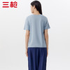 Threegun三枪 【爽滑竹棉】印花圆领女士短袖上衣打底衫-24110A011 商品缩略图12
