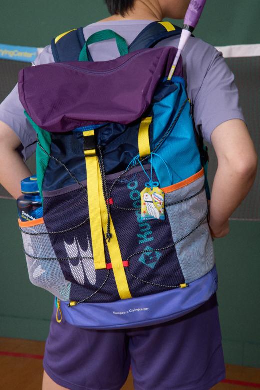 CryingCenterkumpoo薰风羽毛球联名系列夏日多巴胺多用双肩包 商品图4