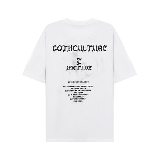 【新品上市】HX 纯棉夏季圆领短袖T恤宽松C102520244101 商品图6