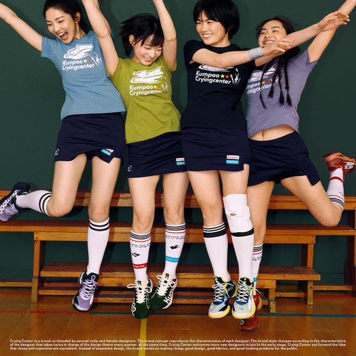 CryingCenterkumpoo薰风羽毛球联名系列肌理透气网面羽毛球短裙 商品图4