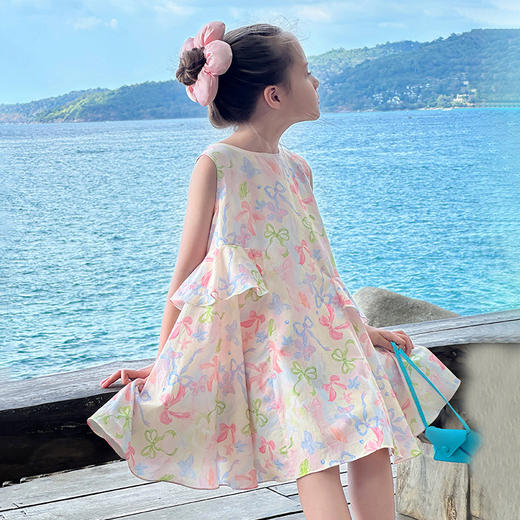 【45.9元起】儿童纯棉连衣裙高品质女童夏季休闲裙时尚连衣裙 商品图5