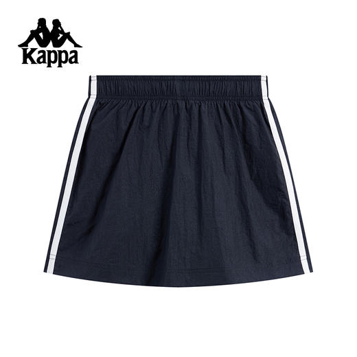 Kappa卡帕背靠背运动短裙女2025新款夏季休闲半身裙跑步裙子裙裤K0F62QQ01 商品图1