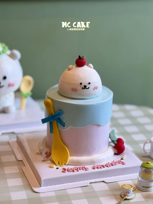 自嘲熊立体手绘蛋糕 商品图1