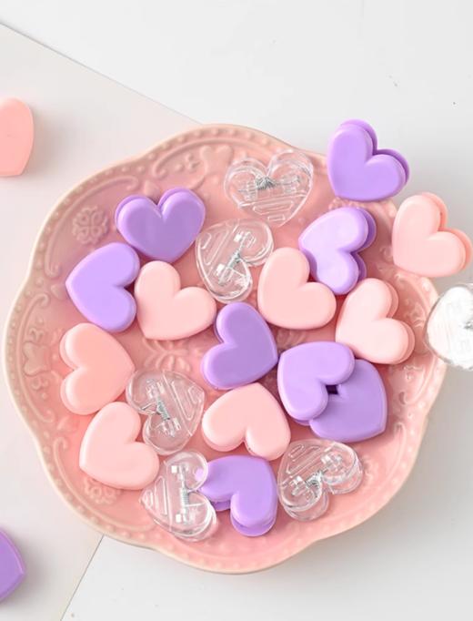 爱心卡片夹彩色心形 商品图2