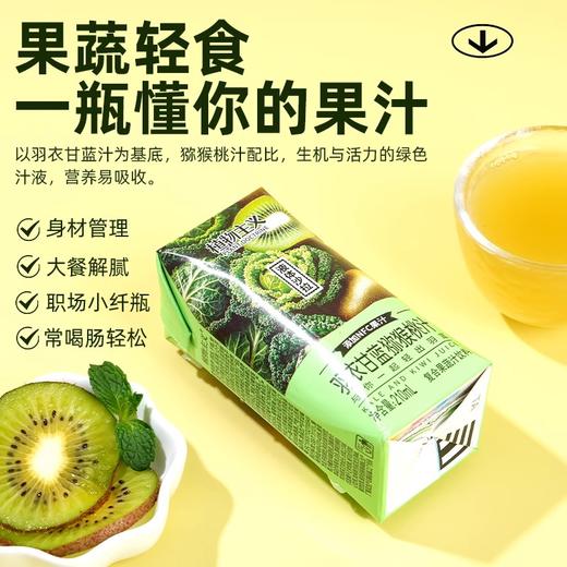 【特惠】植物主义羽衣甘蓝猕猴桃汁210ml*12 商品图2