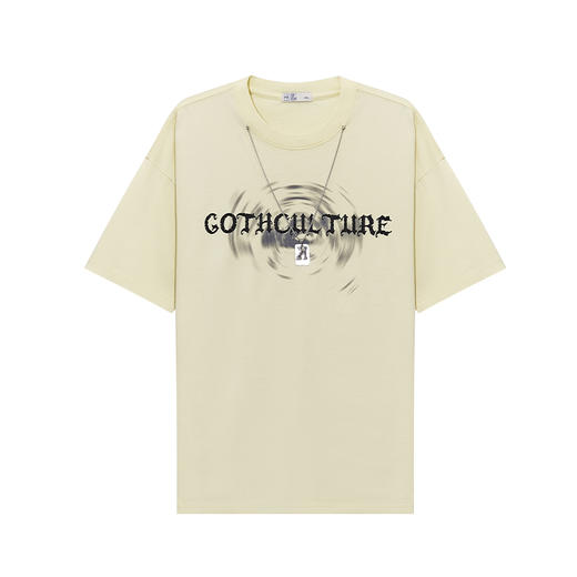 【新品上市】HX 纯棉夏季圆领短袖T恤宽松C102520244101 商品图7