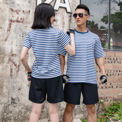 【经典复刻 经久不衰 快干舒适】海魂衫夏季体能训练服2件T恤或1套装（2件上衣需要不同码数的兄弟，请下单备注码数） 商品图7