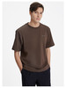 callisto咖色优质棉混纺基础圆领短T 商品缩略图2