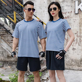 【经典复刻 经久不衰 快干舒适】海魂衫夏季体能训练服2件T恤或1套装（2件上衣需要不同码数的兄弟，请下单备注码数）