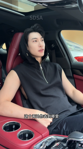 T1161潮牌嘻哈高街美式宽松宽肩坎肩无袖T恤连帽背心卫衣男运动夏