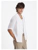 callisto纯净白亚麻休闲衬衫 商品缩略图3
