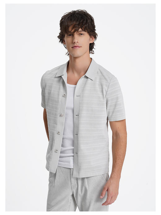 callisto水雾灰衬衫款时尚外套 商品图3