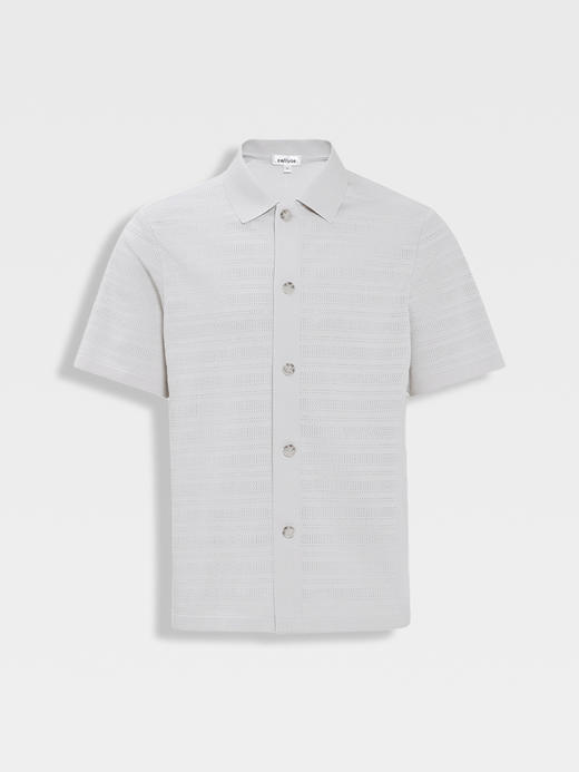 callisto水雾灰衬衫款时尚外套 商品图0