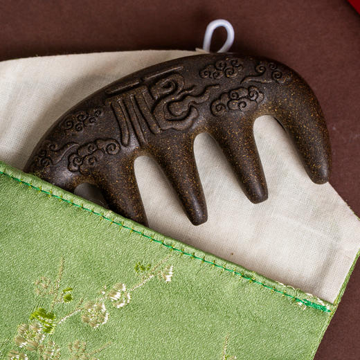 热卖！宫造 祥云纳福·何首乌香梳 按摩头皮 精美礼盒礼袋 商品图10