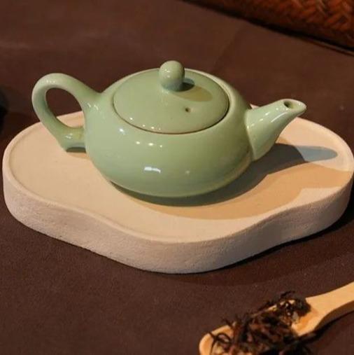 巴蜀汉陶·四神兽汉瓦当干泡壶承 | 沉淀岁月痕迹，古朴韵味有艺术感，还能咕嘟嘟吸水【新款荷韵茶盘 ,预售15天发】 商品图6