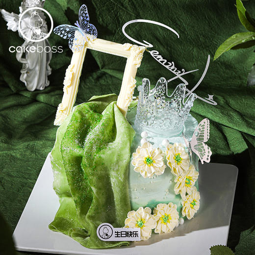 “蝶境画夏”水果奶油蛋糕 商品图2