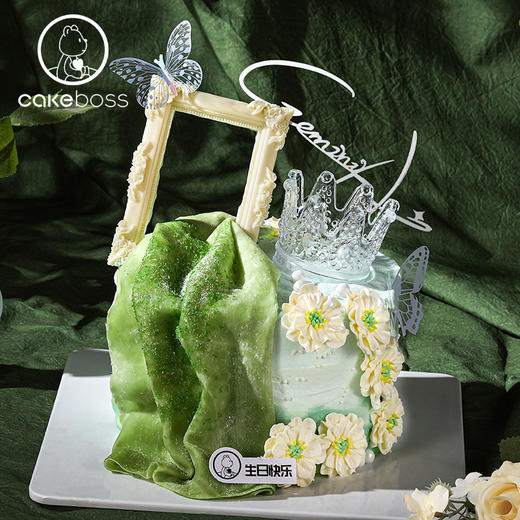 “蝶境画夏”水果奶油蛋糕 商品图1