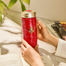 吉星大蜜蜂随身杯双层330ml