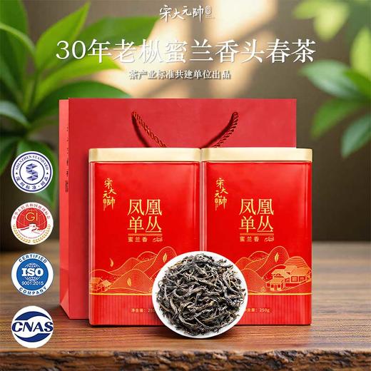潮州春茶凤凰单丛·蜜兰香250g 宋大元帅单丛茶叶 浓香型 商品图4